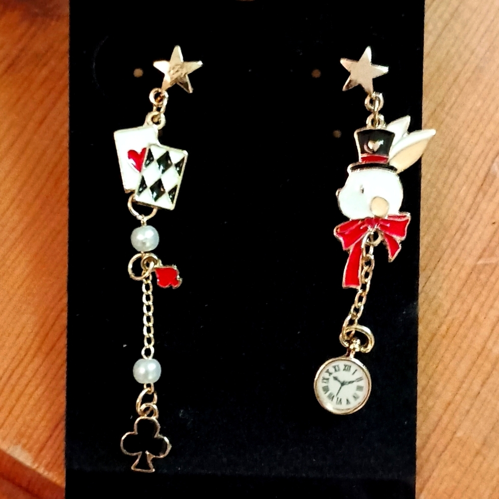Alice and Wonderland Earrings